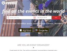 Tablet Screenshot of evensi.us